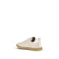 Cream Calf Leather Bos Taurus Low Top Sneakers