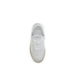 White Calf Leather Bos Taurus Chunky Sneakers