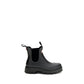 Black Rubber Chelsea Boots