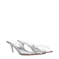Transparent Pvc Stiletto Heel Sandals