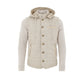 Beige Wool Shell Jacket