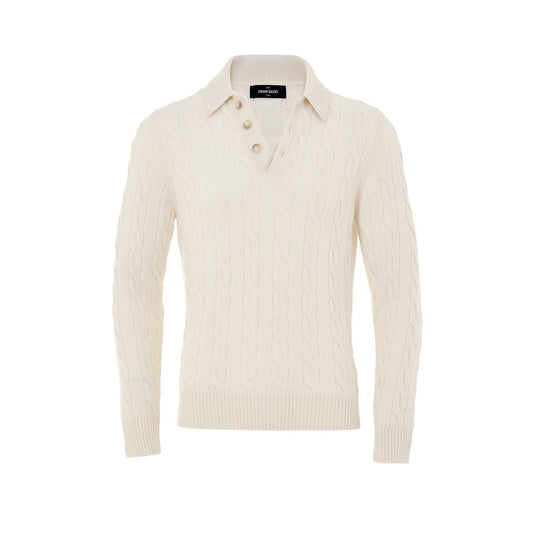 White Cashmere Cashmere Sweater