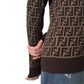 Brown Cotton Sweatshirt