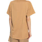 Brown Cotton T-Shirt