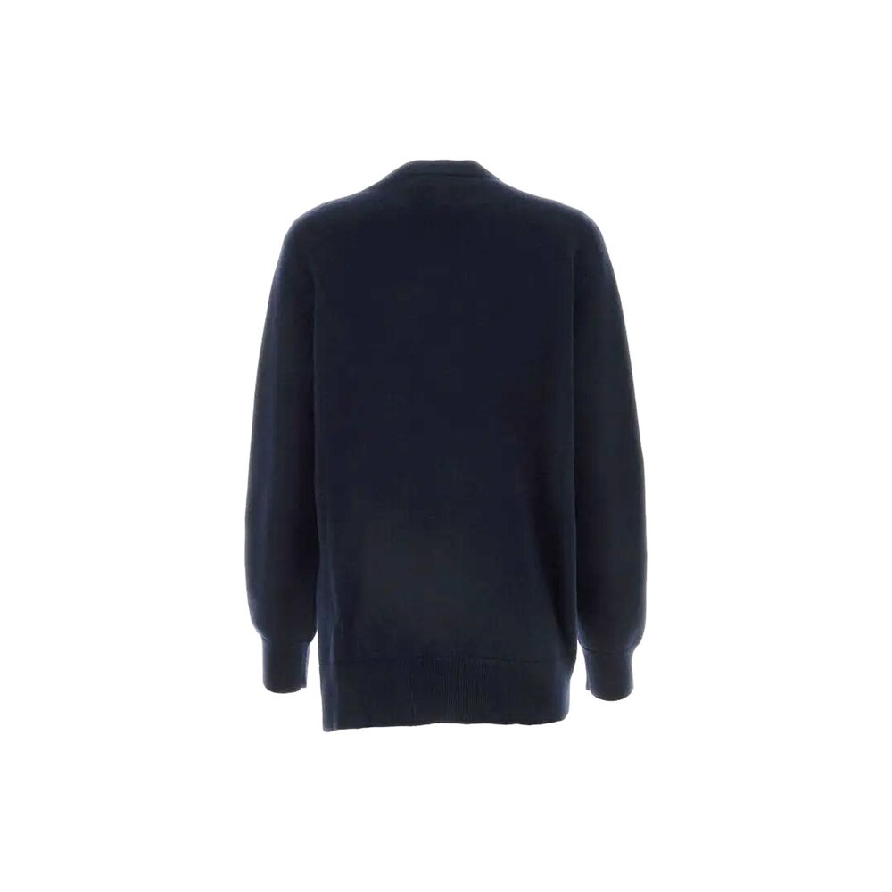 Blue Cashmere Cardigan
