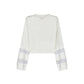 White Cotton Sweatshirt