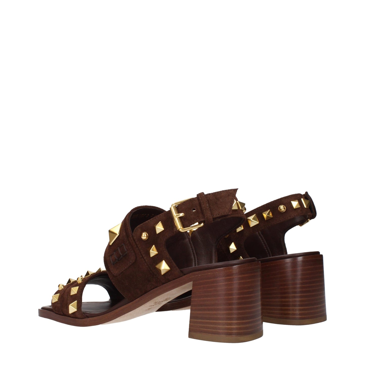 Brown Leather Strap-On Sandals