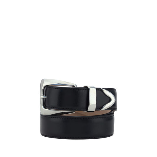 Black Calf Leather Bos Taurus Regular Belt