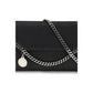Silver Polyester Clutch Bag
