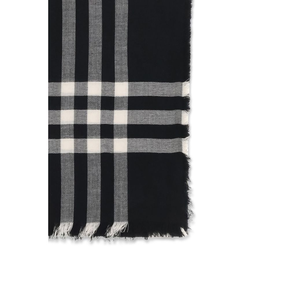 Black Wool Scarf