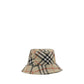 Brown Polyester Bucket Hat