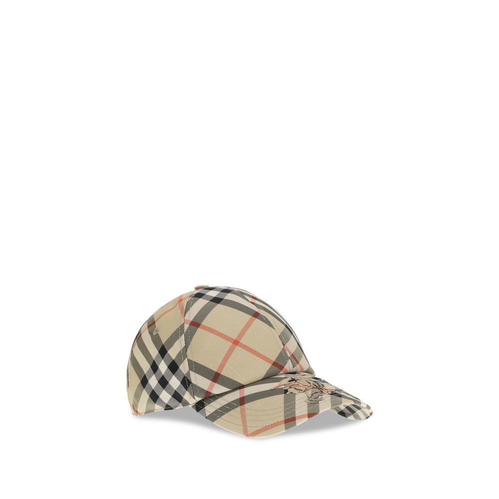 Beige Cotton Cap (Baseball Hat)