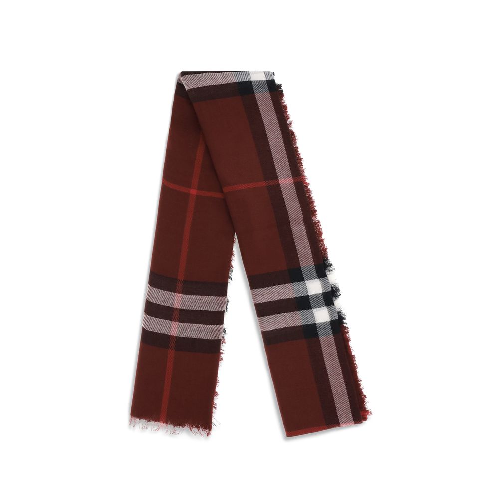 Bordeaux Wool Scarf