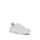 White Calf Leather Bos Taurus Chunky Sneakers