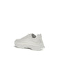 White Calf Leather Bos Taurus Chunky Sneakers