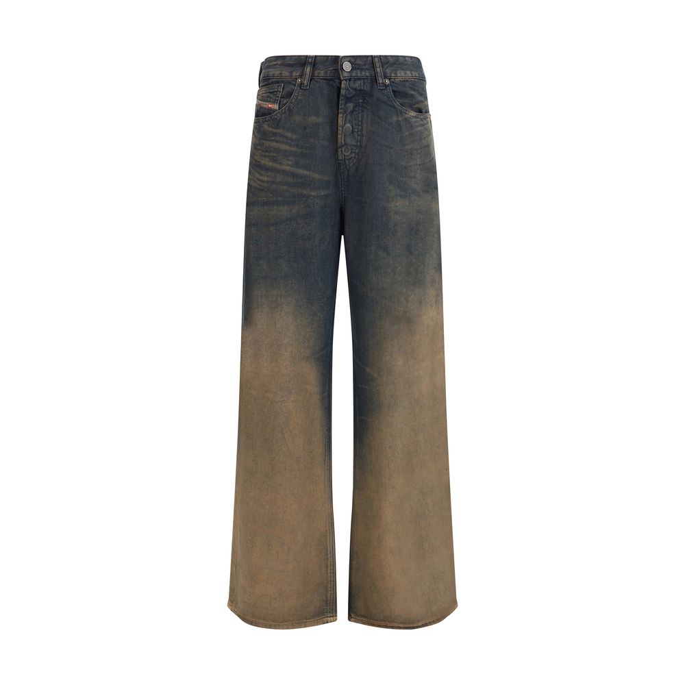 Blue Lyocell Relaxed Fit Jeans