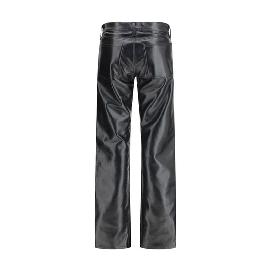 Black Leather Pants