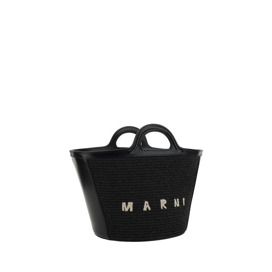 Black Cotton Shoulder Bag