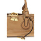 Brown Buffalo Leather Shoulder Bag