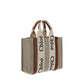 Brown Canvas Handbag