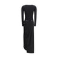 Black Polyester Casual Dress