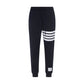 Blue Cotton Joggers (Workout Pants)