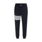 Blue Cotton Joggers (Workout Pants)