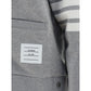 Gray Cotton Cardigan