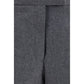 Gray Wool Bermuda Shorts