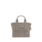 Gray Calf Leather Bos Taurus Handbag