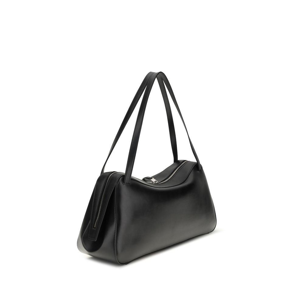 Black Calf Leather Bos Taurus Shoulder Bag