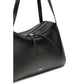 Black Calf Leather Bos Taurus Shoulder Bag