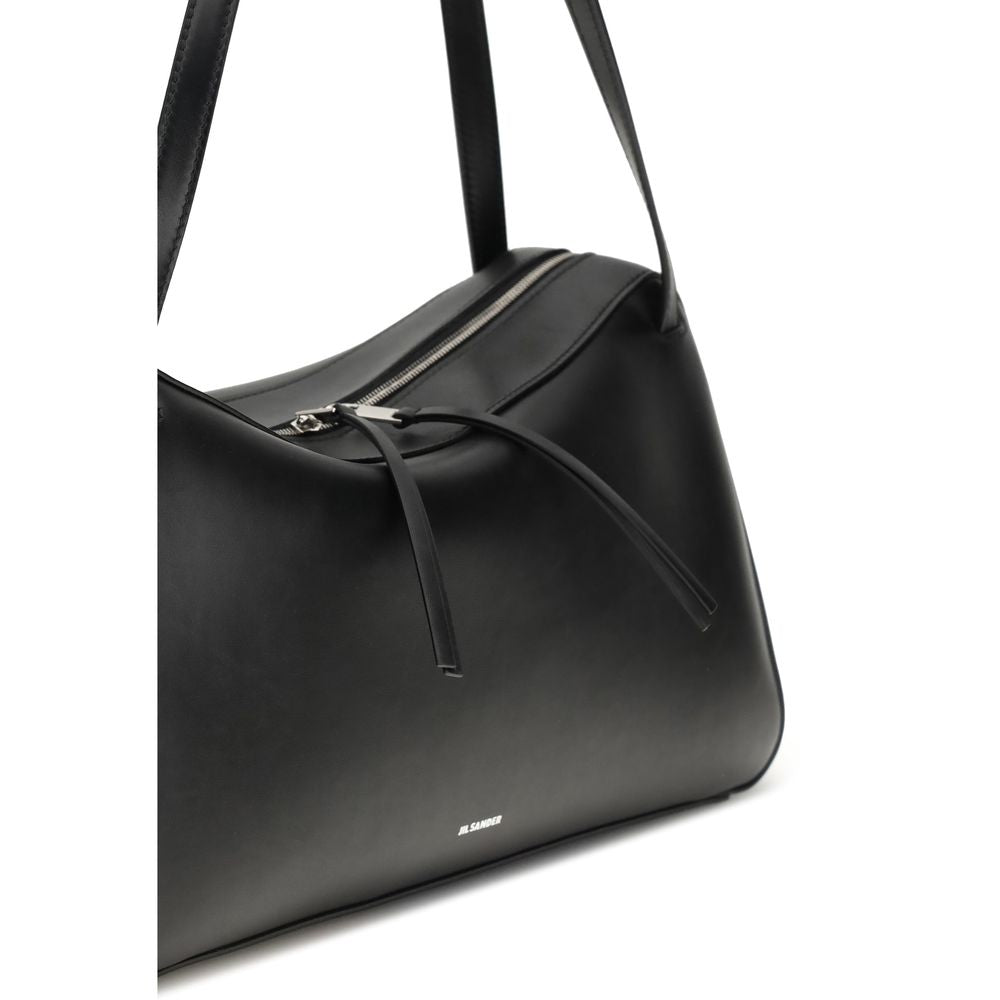 Black Calf Leather Bos Taurus Shoulder Bag