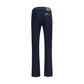 Blue Cotton Slim Fit Jeans
