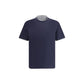 Blue Cotton T-Shirt