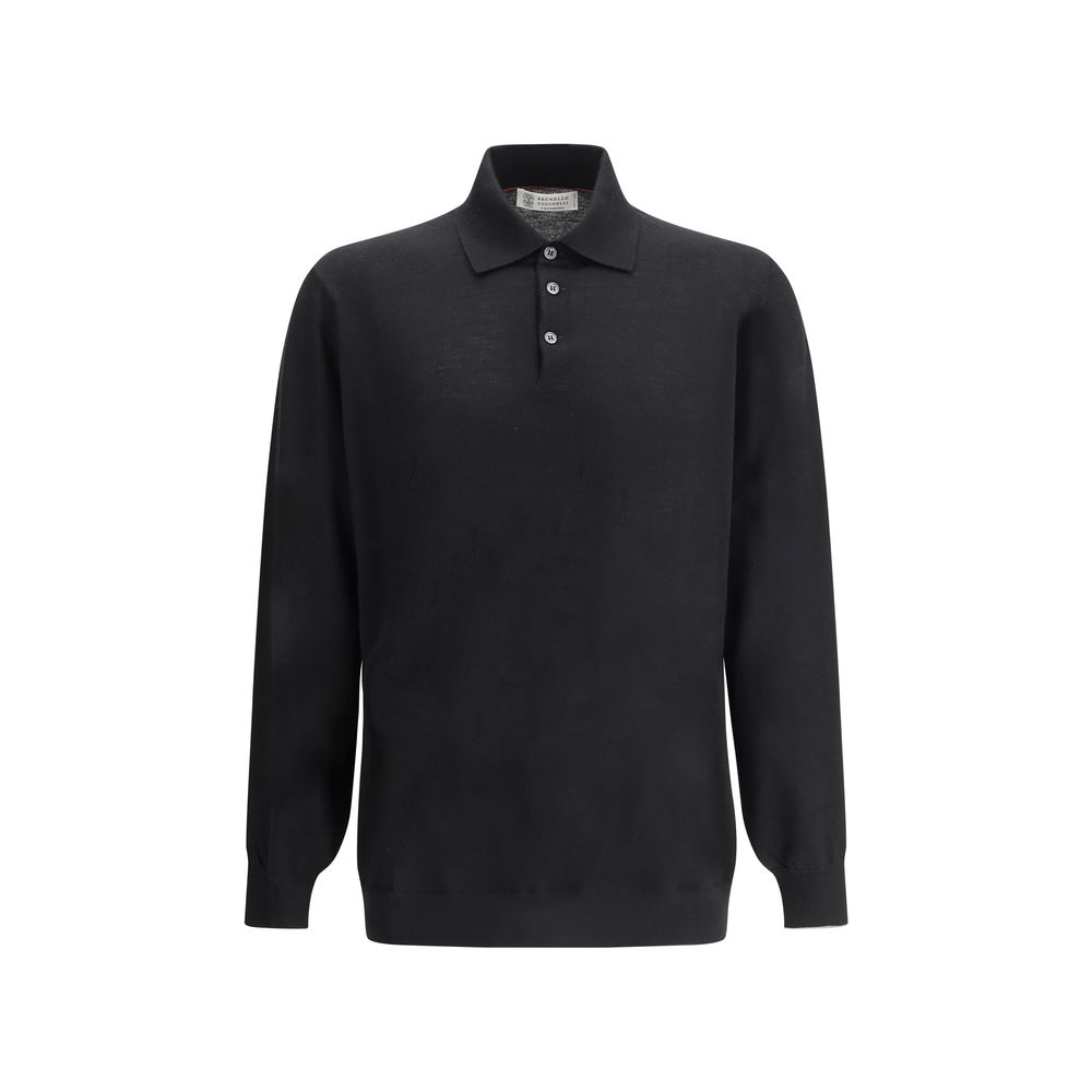Black Cashmere Dress Shirt