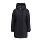 Black Recycled Polyester Parka