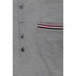 Gray Cotton Polo Shirt