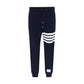 Blue Cotton Joggers (Workout Pants)
