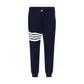 Blue Cotton Joggers (Workout Pants)
