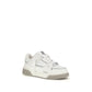 White Calf Leather Bos Taurus Sneakers