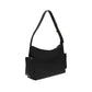Black Fabric Shoulder Bag