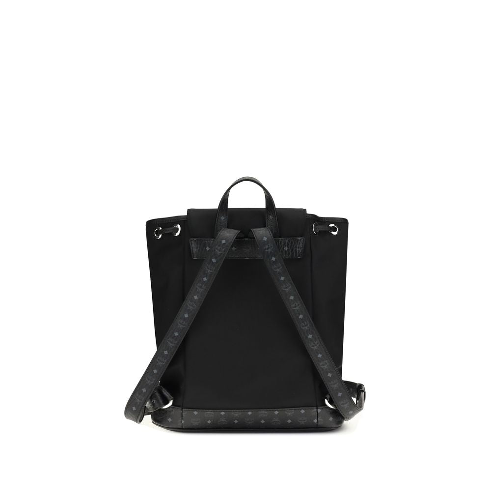Black Nylon Backpack