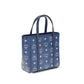 Blue Fabric Handbag
