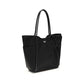 Black Fabric Shoulder Bag