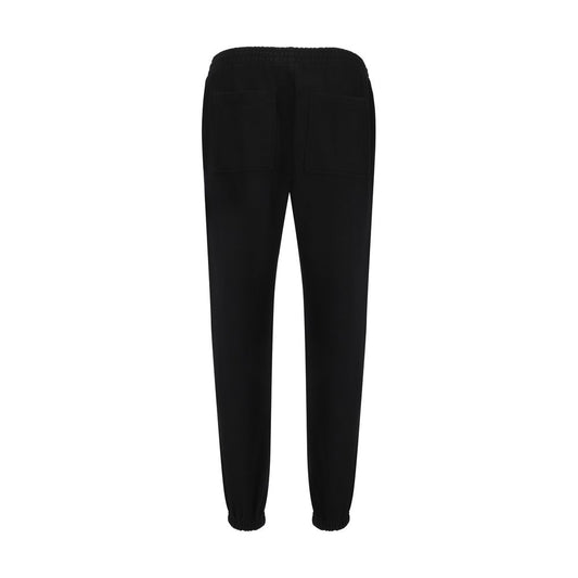 Black Cotton Joggers (Workout Pants)