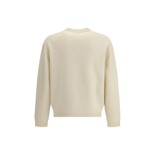 Cream Wool Sweatshirt