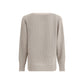 Gray Mohair Sweatshirt
