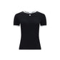 Black Cotton T-Shirt