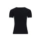 Black Cotton T-Shirt
